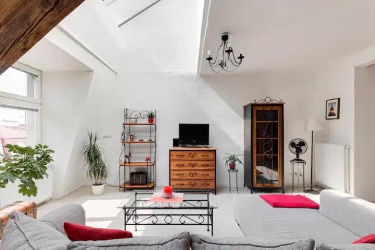 Lenka'S Cozy Red Studio + Lenka'S Cozy Gold Apartment Prag Exterior foto